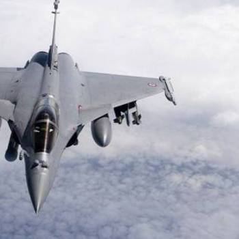 The Rafale is a twin-jet fighter aircraft 